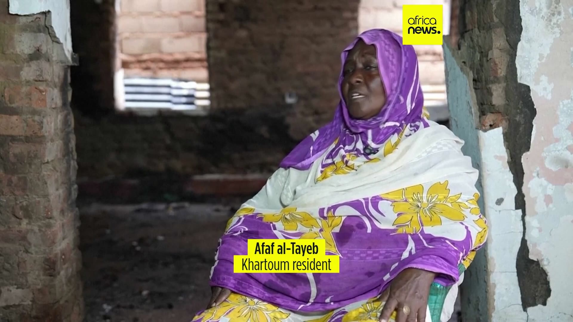 'Video thumbnail for Displaced residents return to war-shattered Khartoum'