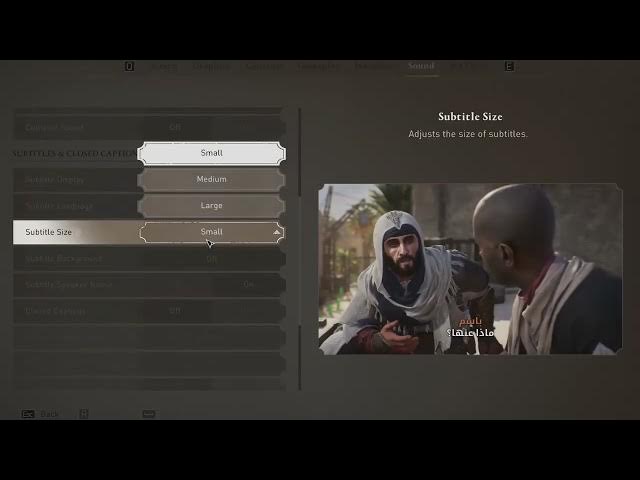 Video thumbnail for How to Enable or Disable Subtitles in Assassin's Creed Mirage? | Manage Subtitles