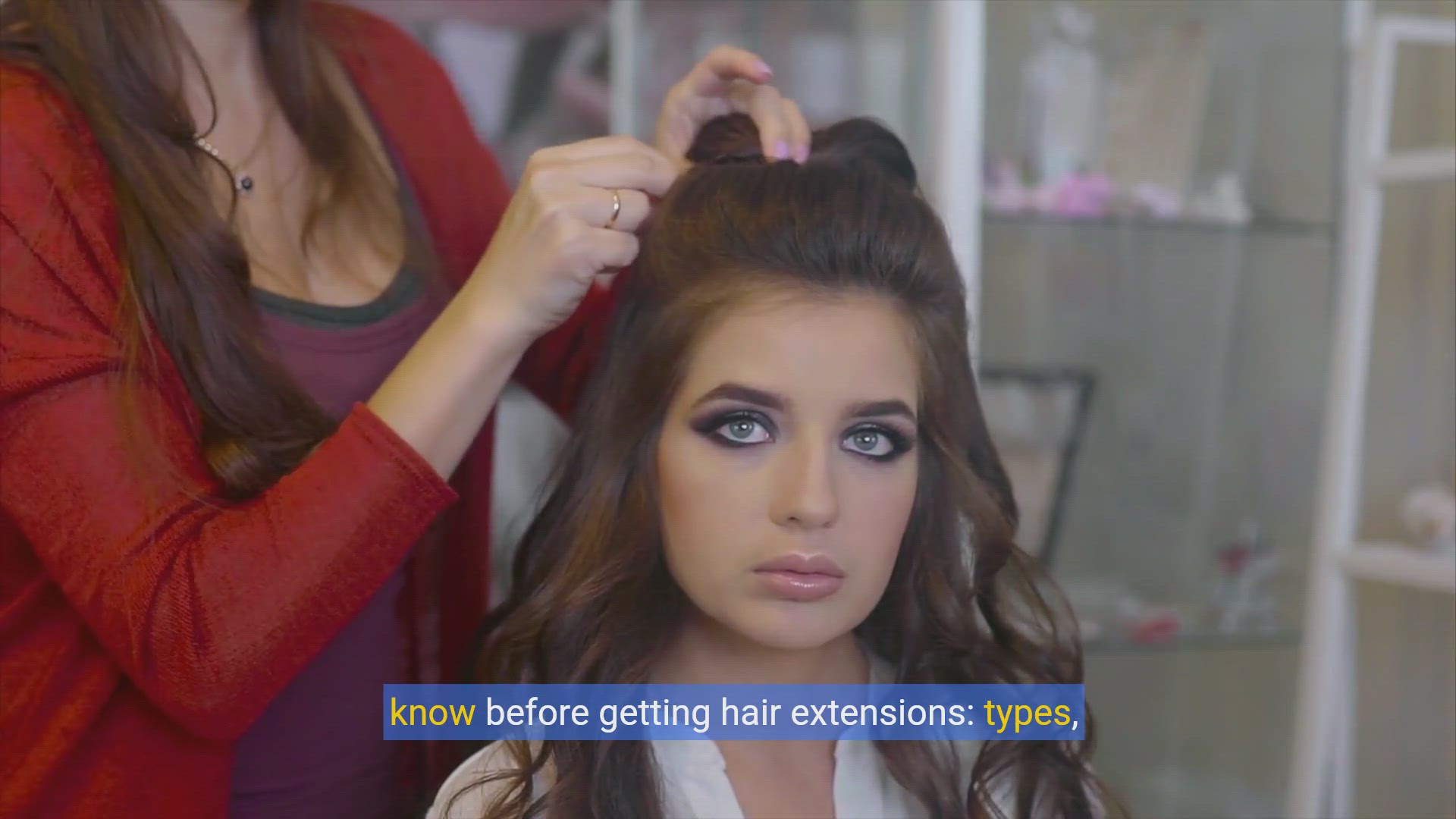 'Video thumbnail for Hair Extensions 101: Everything You Need to Know Before Getting Extensions'