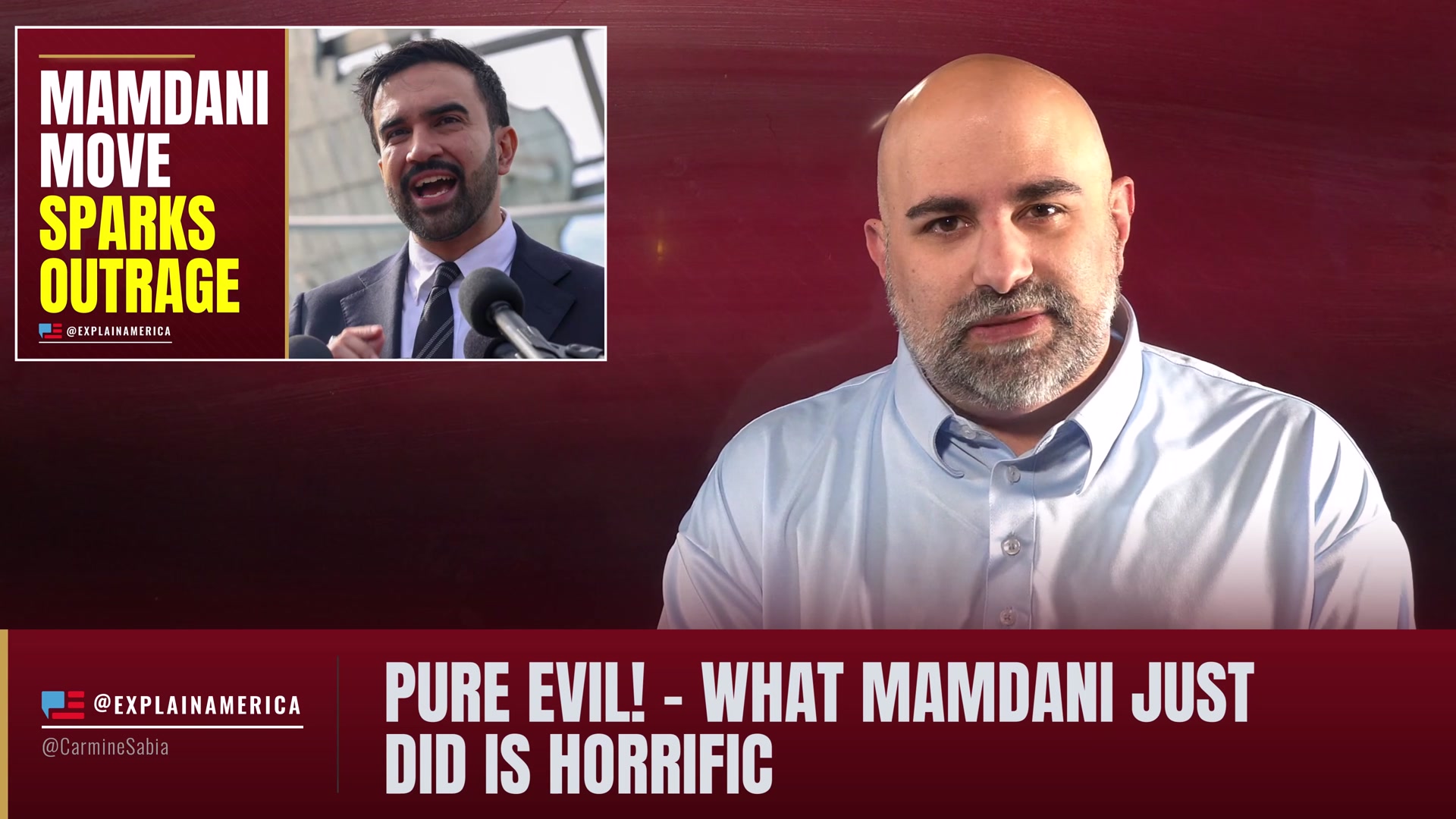 Video thumbnail for PURE EVIL! - What Mamdani Just Did Is Horrific