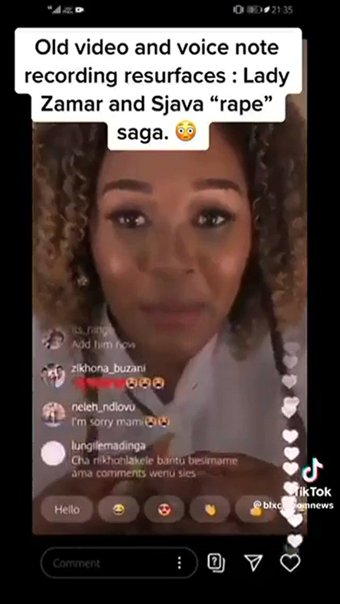 Video thumbnail for “Sjava r@ped me”, Lady Zamar breaks her silence