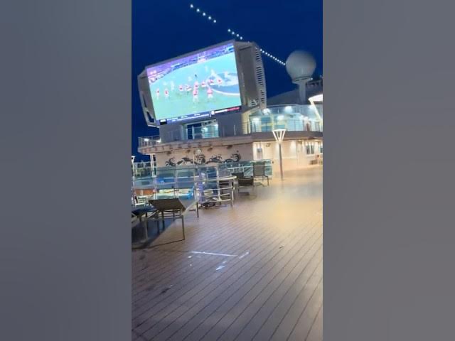 Video thumbnail for When a #cruise  interrupts your #alabama  vs #georgia #football Game… What do you do? Well…