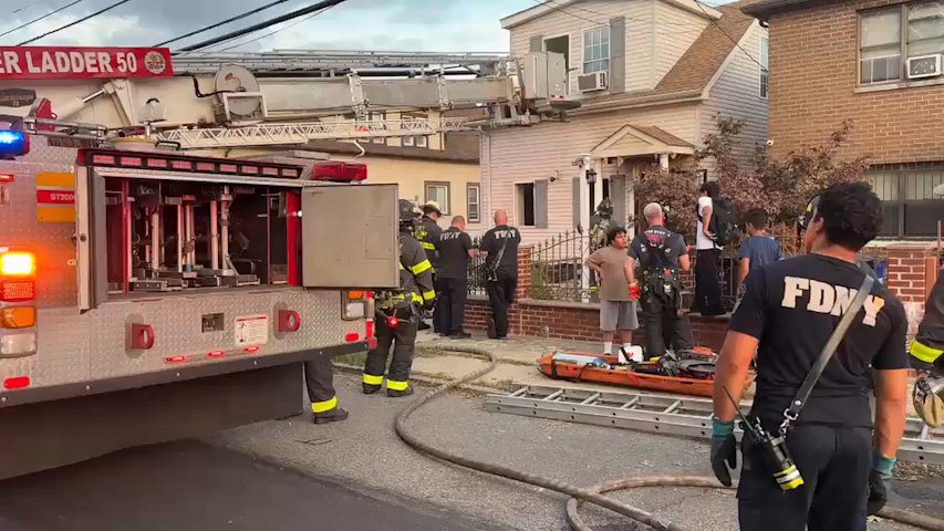 Video thumbnail for Country Club home erupts in flames