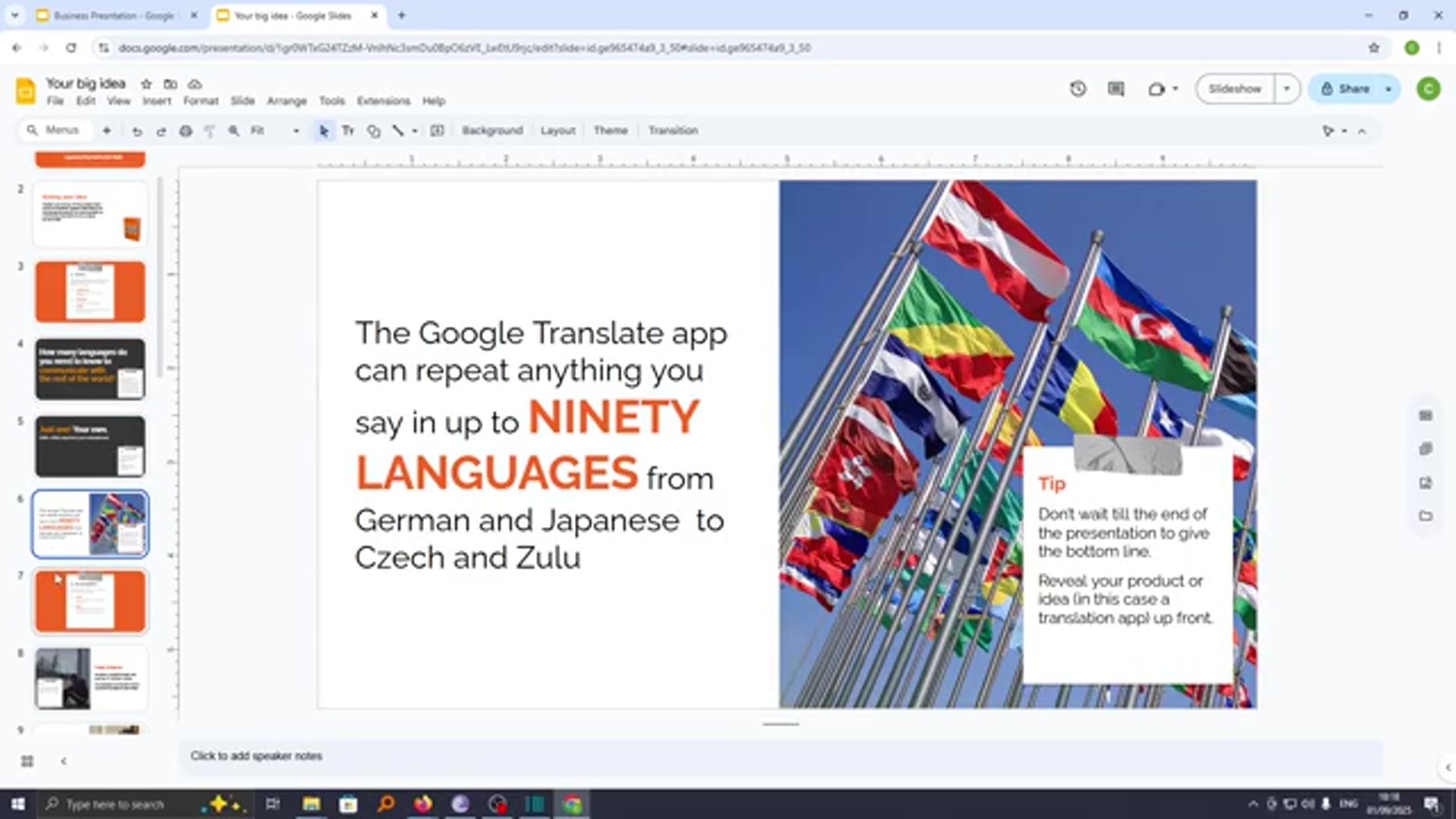 Video thumbnail for How To Add Transitions On Slides In Google Slides