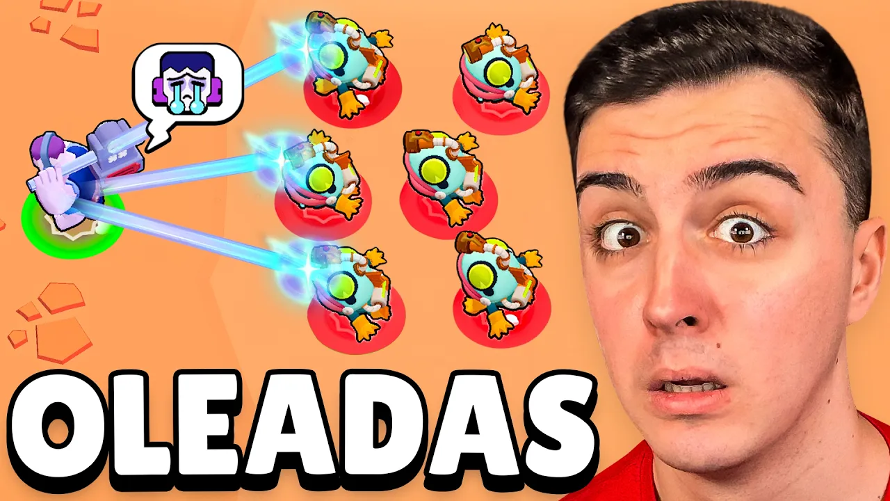 Video thumbnail for SOBREVIVE a LAS OLEADAS en BRAWL STARS 😱🚨 Minijuegos P.2