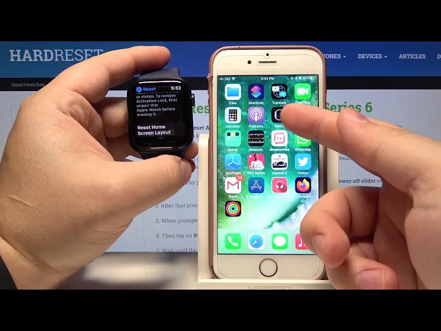 Video thumbnail for How to Reset Home Screen Layout of APPLE Watch Series 6 – Restore Home Screen Defaults