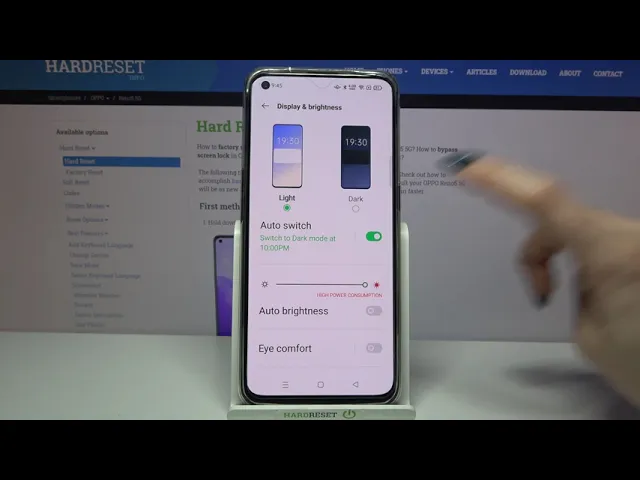 Video thumbnail for How to Enable Automatic Brightness in Oppo Reno5 5G - Disable Adaptive Brightness