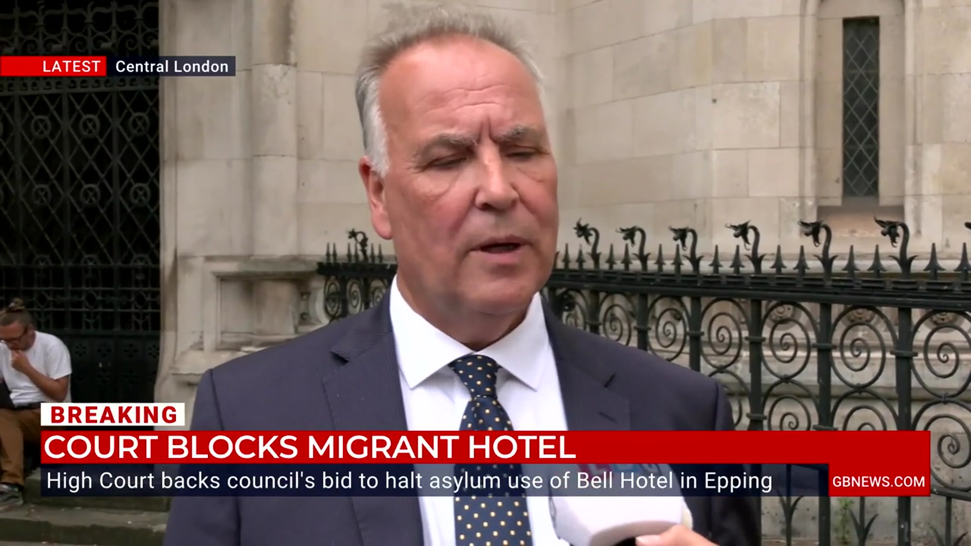 'Video thumbnail for Epping council leader in brutal swipe at Home Office after court triumph: ‘EXTREMELY disappointed’'