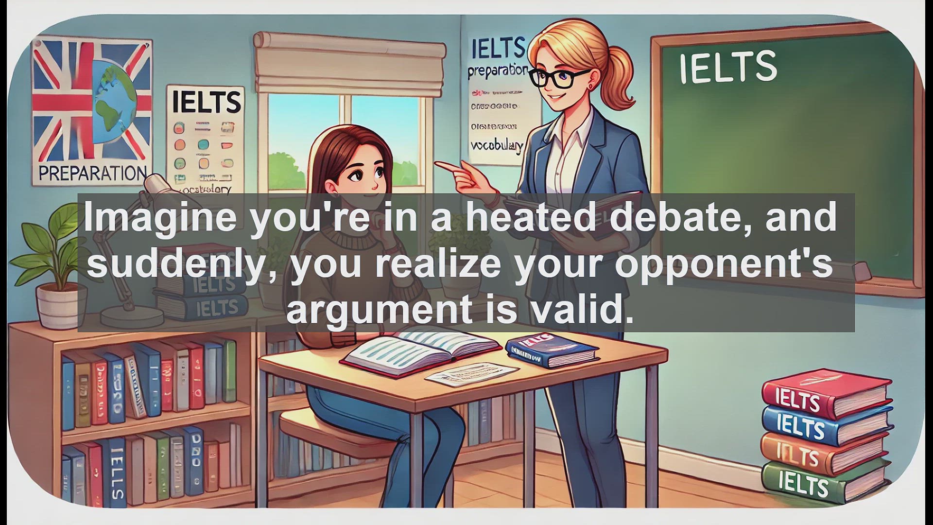 'Video thumbnail for 5000 Must Know IELTS 8.0 Vocabulary - Mastering 'Concede' for IELTS: Boost Your Band Score'