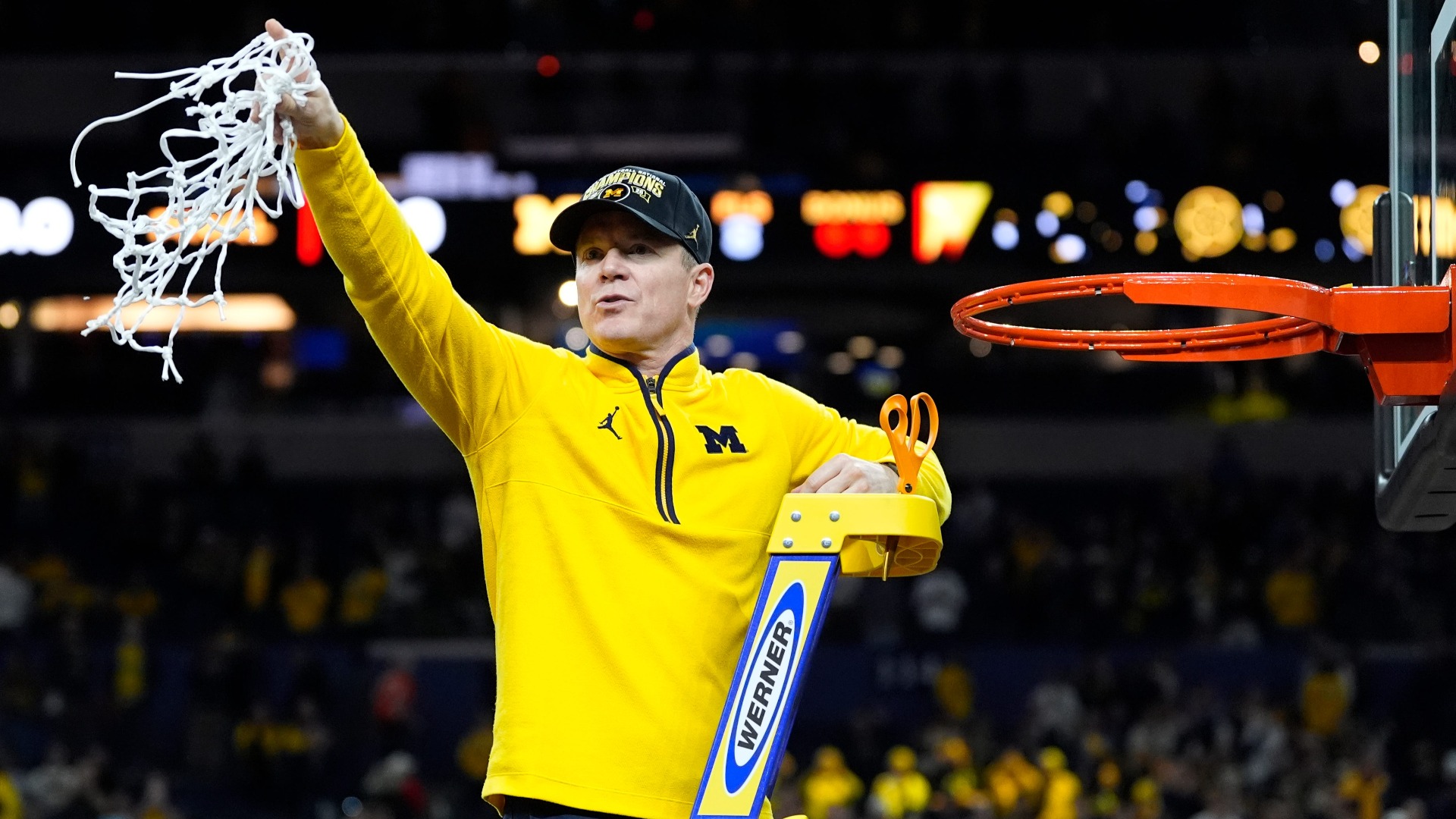 Video thumbnail for Multiple NBA Team Showing Interest in Michigan HC Dusty May
