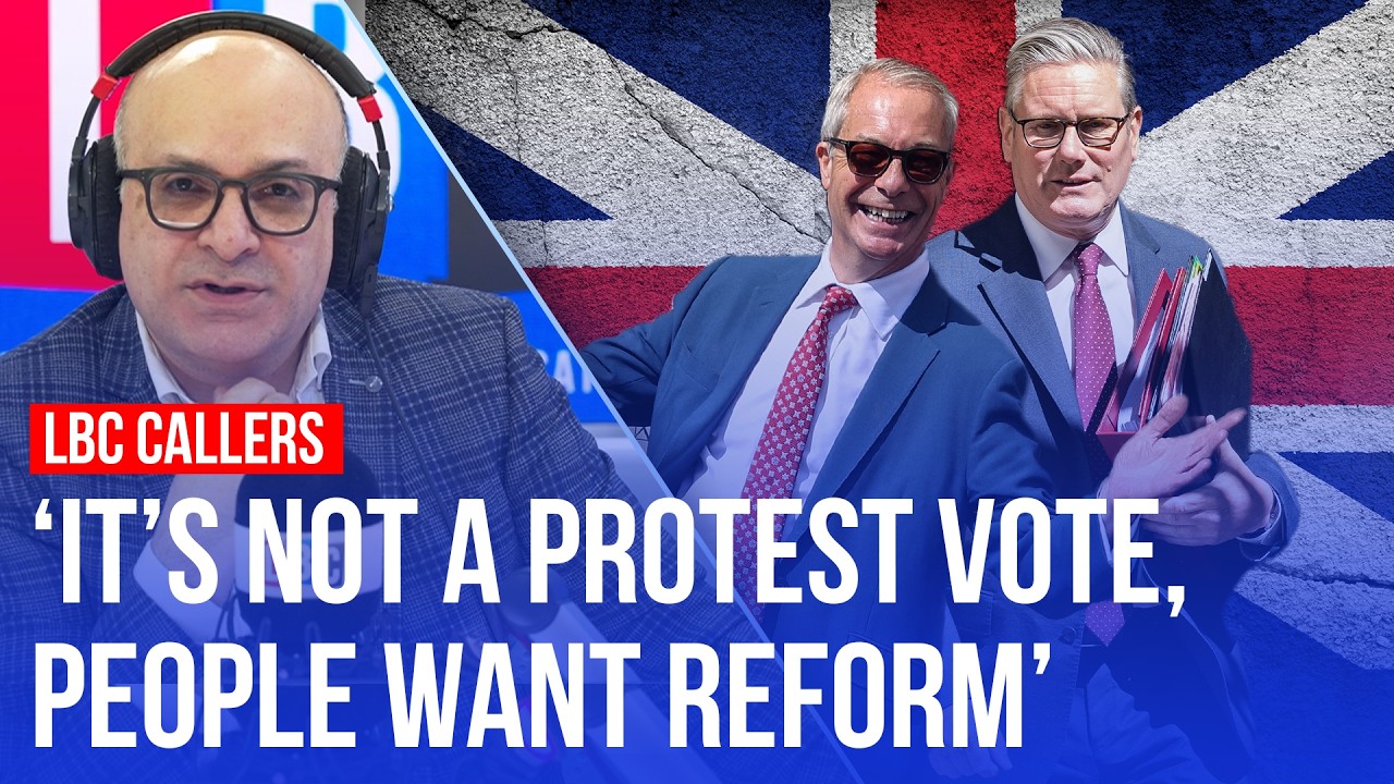 Video thumbnail for 'Reform is the working people's party,' says Jenrick | LBC callers react