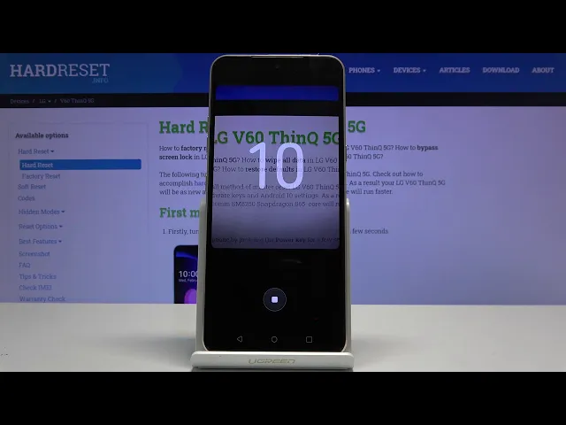 Video thumbnail for How to Enable Camera Timer in LG V60 ThinQ - Manage Photo Delay