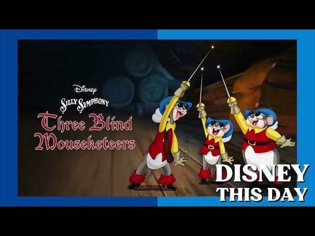 Video thumbnail for Three Blind Mouseketeers | DISNEY THIS DAY | September 26, 1936