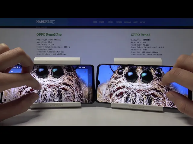 Video thumbnail for Display Comparison between OPPO Reno3 & OPPO Reno3 Pro | Quality / Colors / Brightness