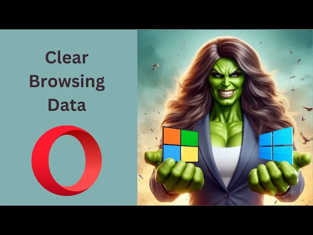 'Video thumbnail for How to Clear Browsing Data in Opera on Windows 11 or 10 | GearUpWindows Tutorial'
