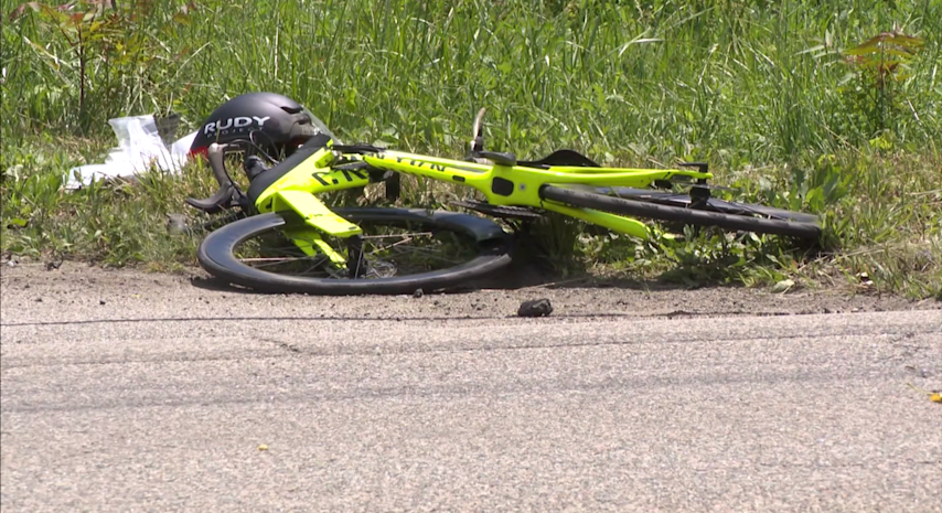 Video thumbnail for Cyclist critically injured after crash with pickup truck in Philipstown