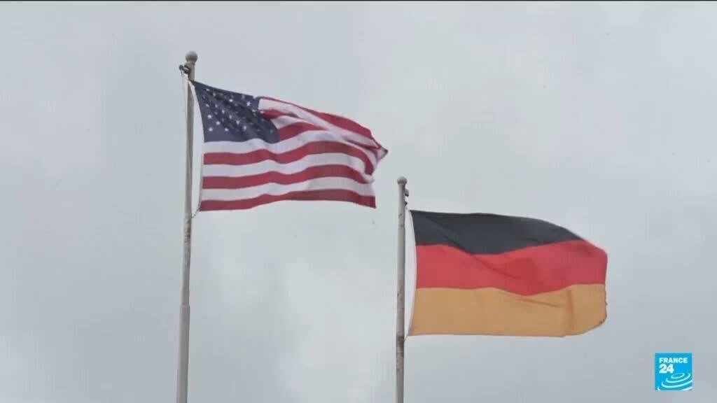 Video thumbnail for Germany says 'prepared' for any US troop reduction