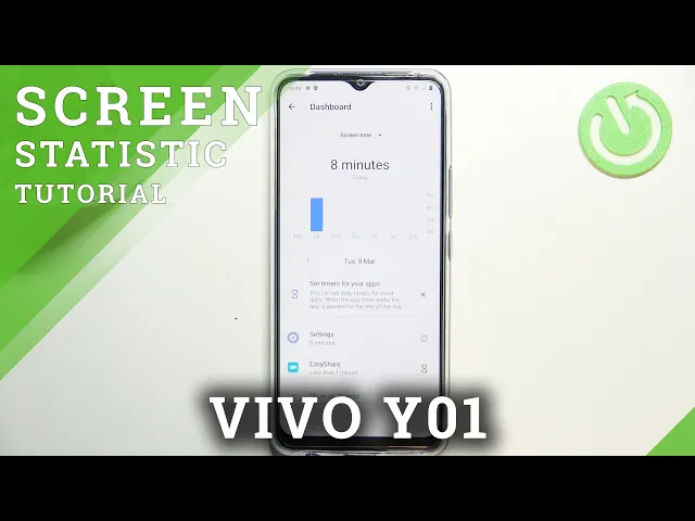Video thumbnail for How to Check Total Screen Time on VIVO Y01 - See Total Screen Time