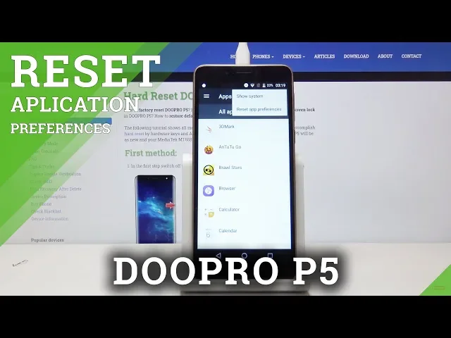 Video thumbnail for How to Reset App Preferences in DOOPRO A5 – Remove Customizes App Setup
