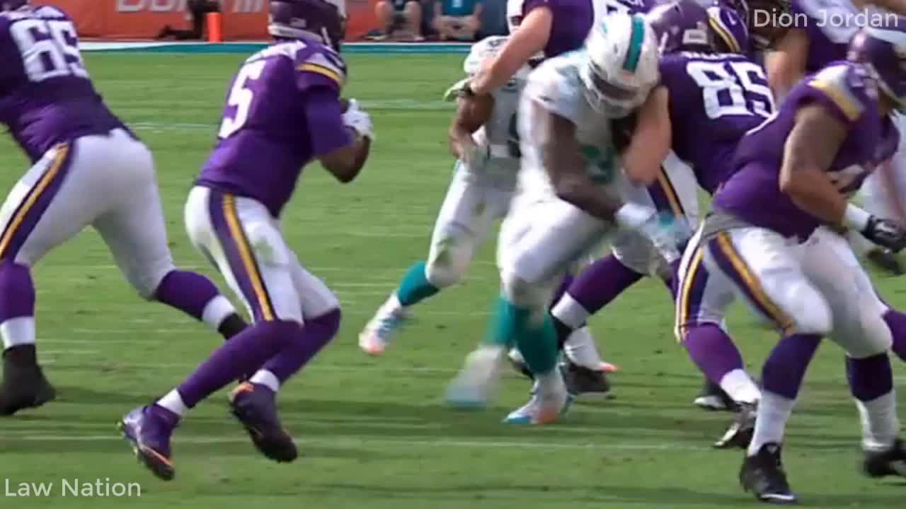 Video thumbnail for law nation sports: dion jordan highlights: seahawks' new defensive end