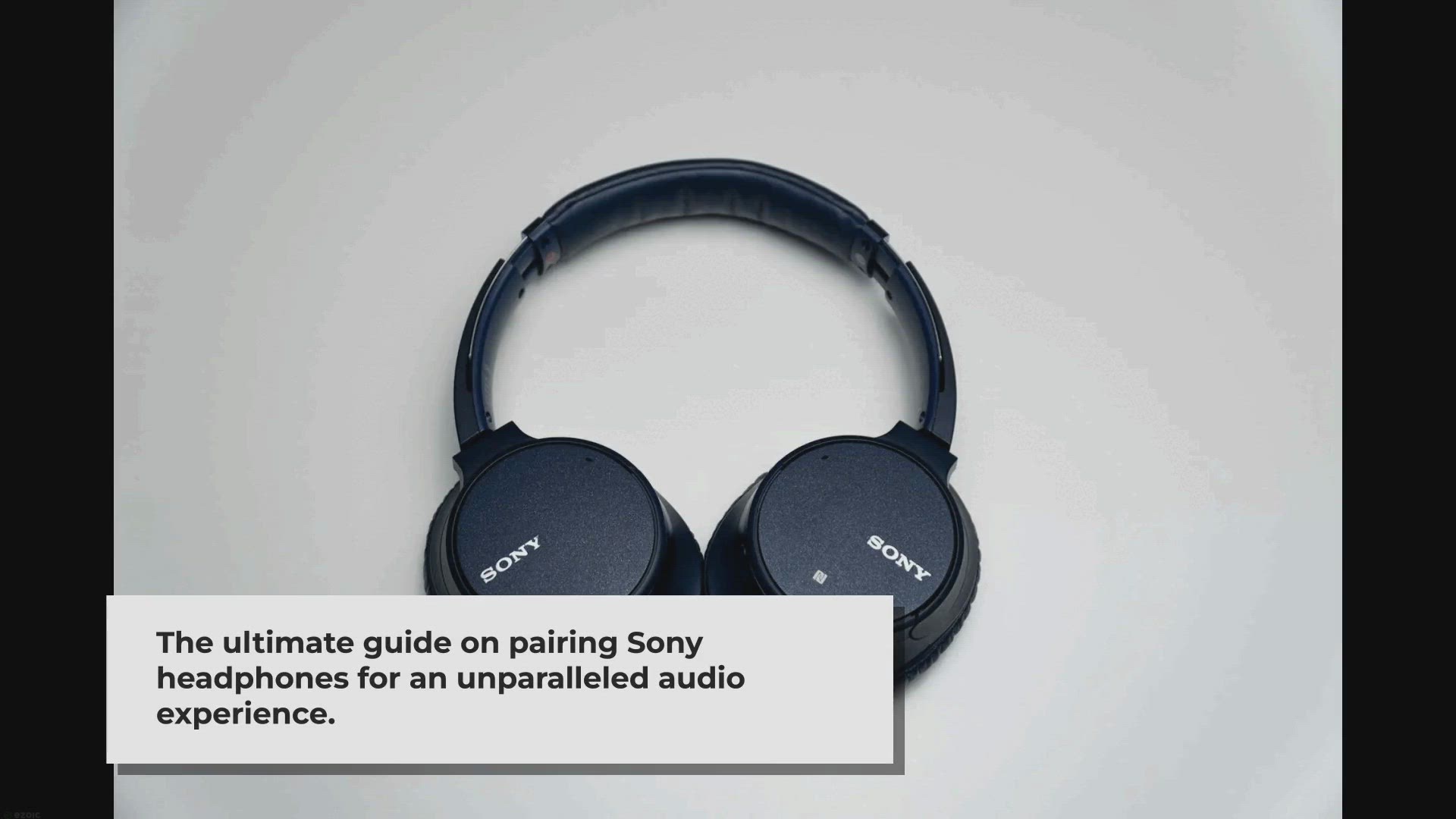 Video thumbnail for How to Pair Sony Headphones: A Comprehensive Guide