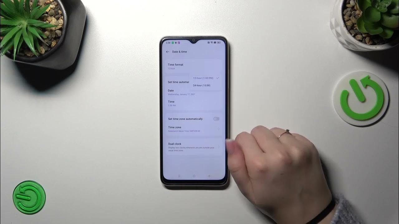 Video thumbnail for How to Change Date & Time on OPPO A38? | TIME SETTINGS