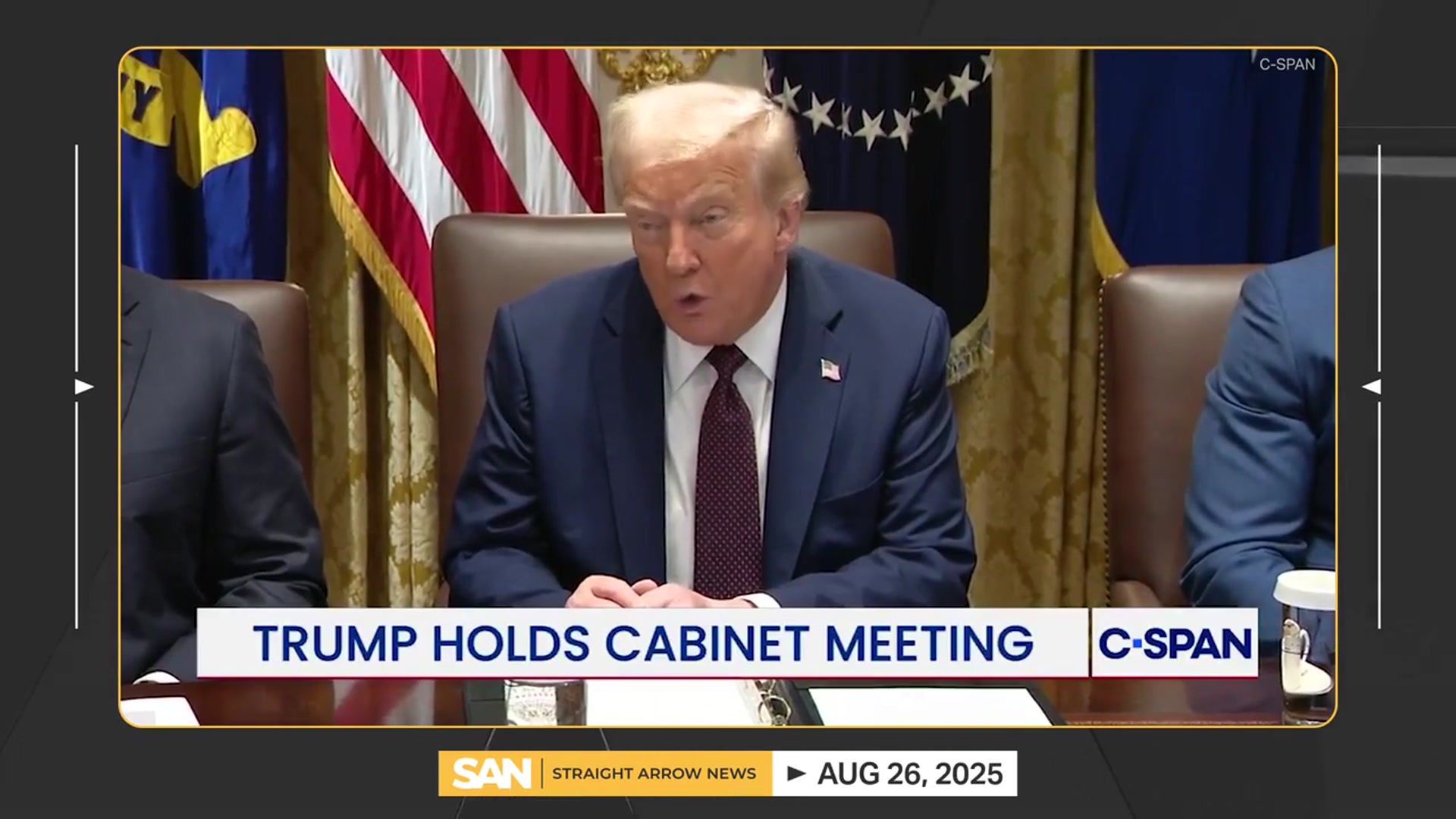 'Video thumbnail for Trump calls for death penalty in DC murder cases despite city's ban'