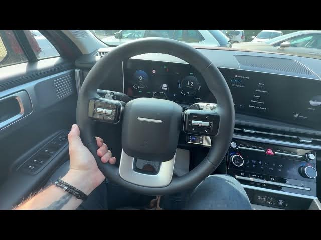 Video thumbnail for HYUNDAI Santa Fe V – How to Change Steering Wheel Position