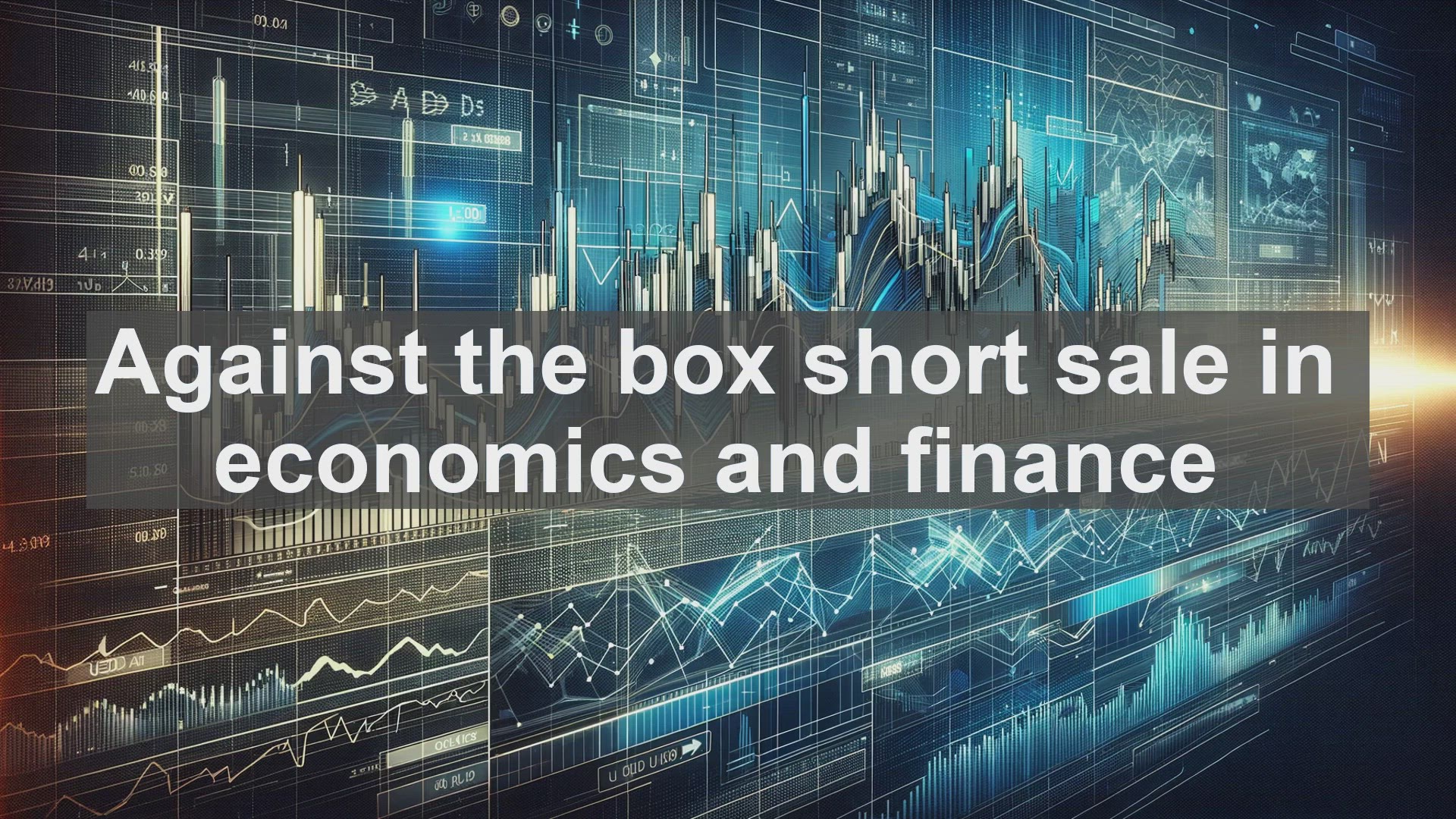 'Video thumbnail for Against the box short sale in economics and finance'