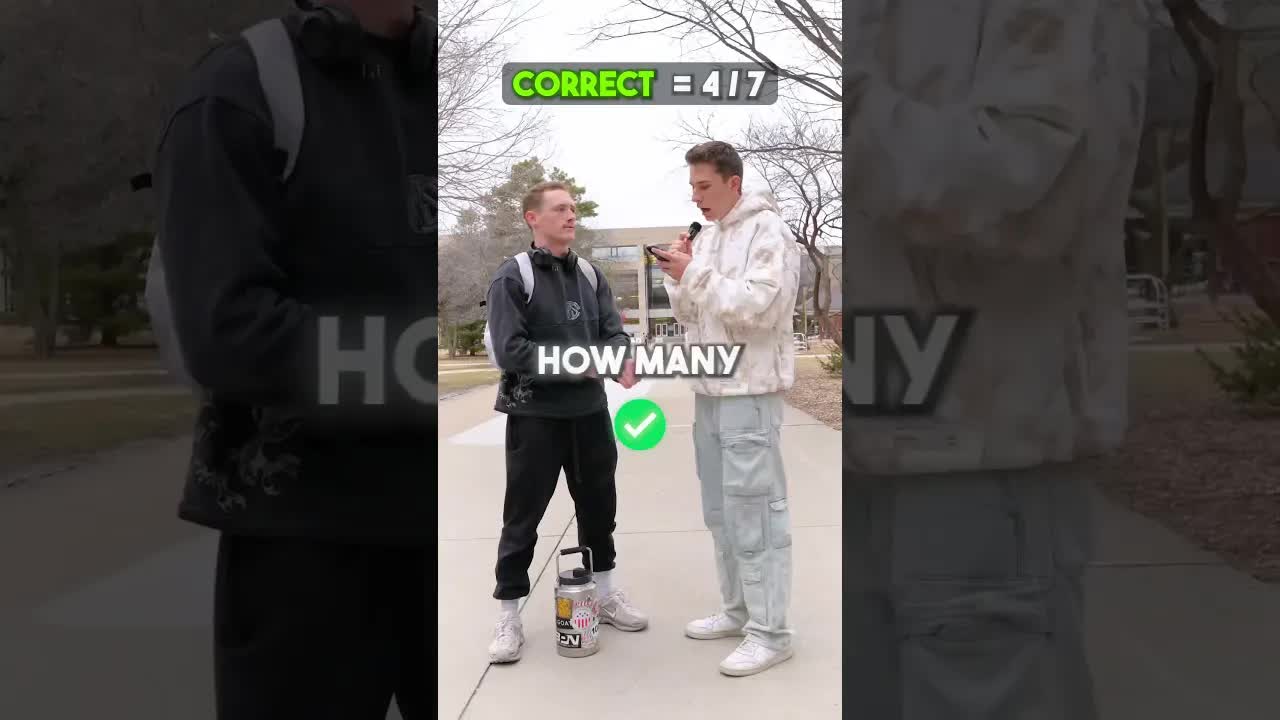 Video thumbnail for College Student Trivia Challenge for $20!