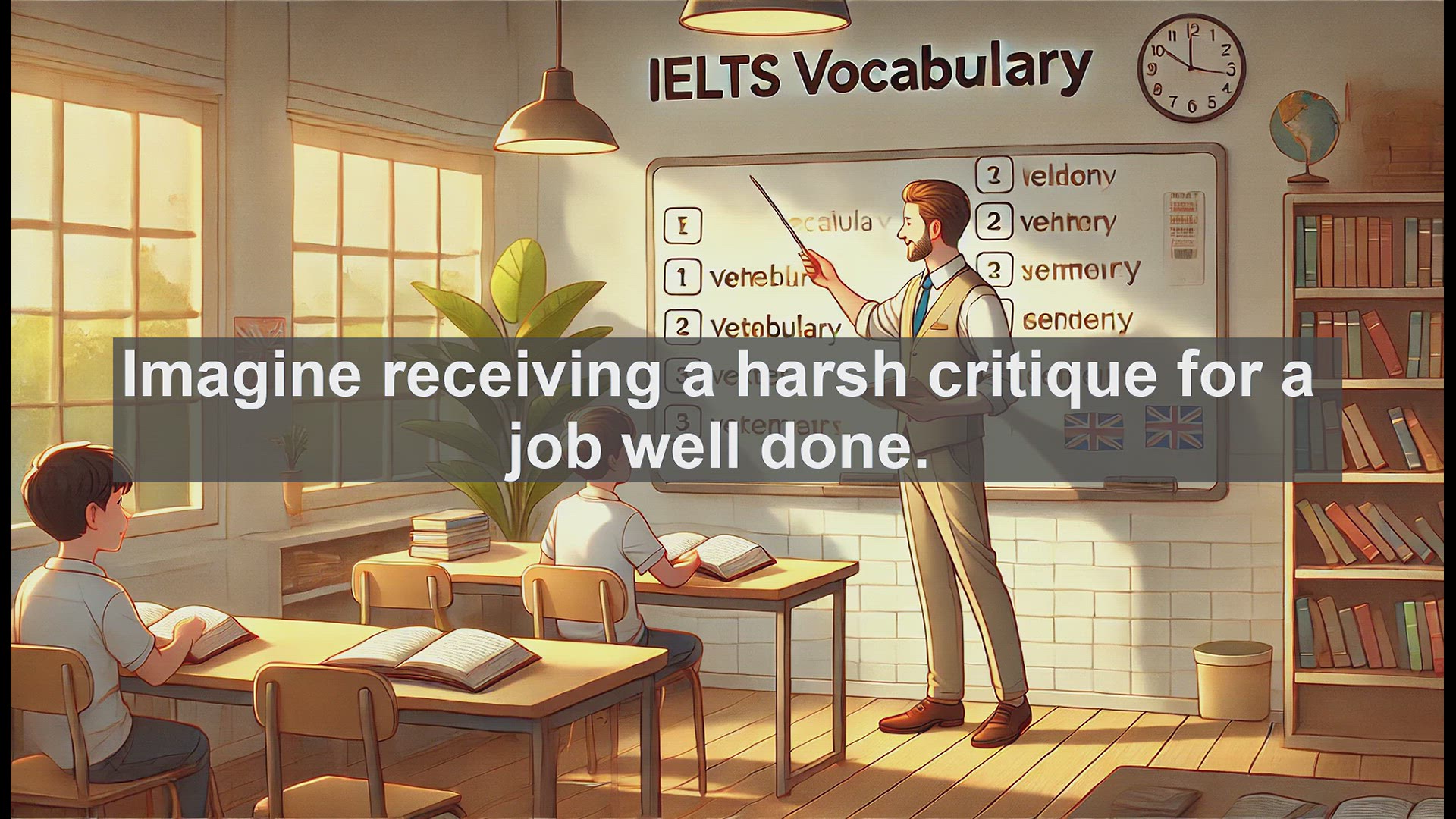 'Video thumbnail for 2000 Must Know IELTS 9.0 Vocabulary - Understanding 'Unwarranted': Meaning, Usage, and Common Mistakes'