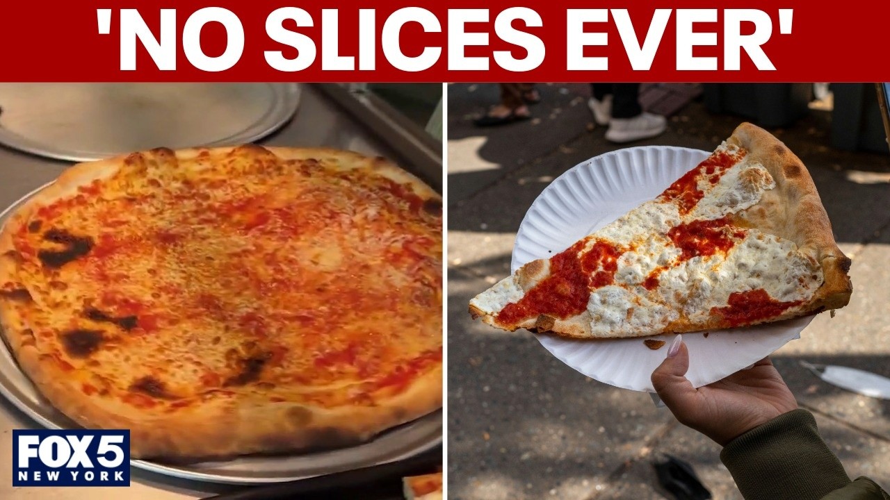 Video thumbnail for Are pizza places doing away with individual slices?