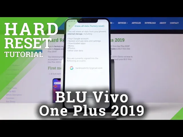 Video thumbnail for How to Reset BLU Vivo One Plus 2019 – Restore Factory Settings