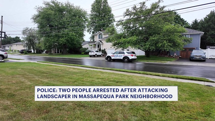 Video thumbnail for Landscaper recovering, two arrested after alleged bat attack in Massapequa Park