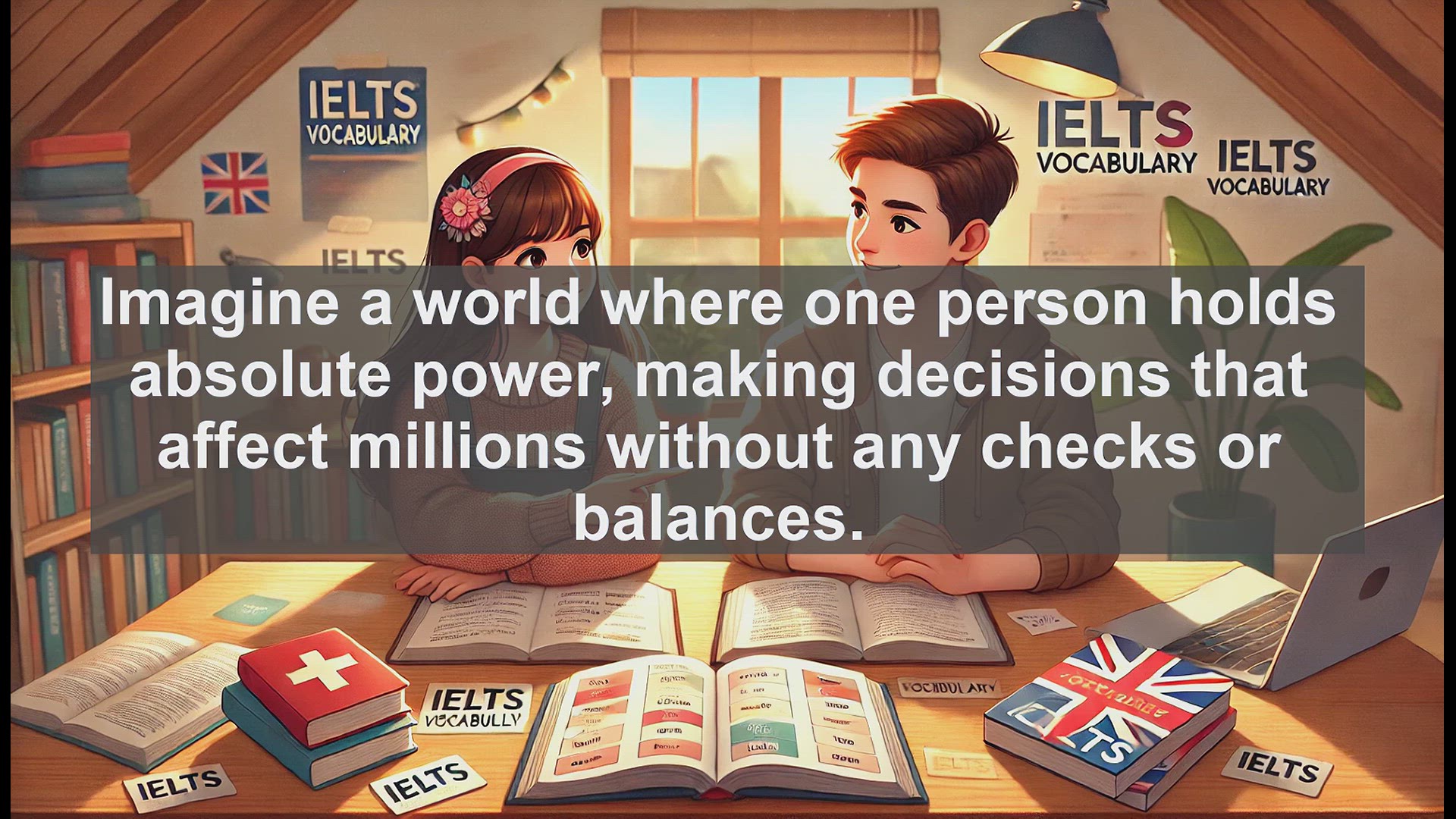 'Video thumbnail for 5000 Must Know IELTS 8.0 Vocabulary - Understanding 'Despot': A Key IELTS Vocabulary Word'