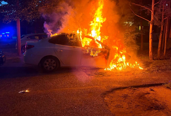Video thumbnail for Truck and car fires create problems for drivers during Thursday morning commute