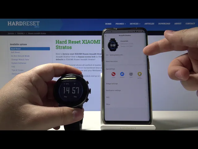 Video thumbnail for How to Unpair XIAOMI Huami Amazfit Stratos – Disconnect Devices