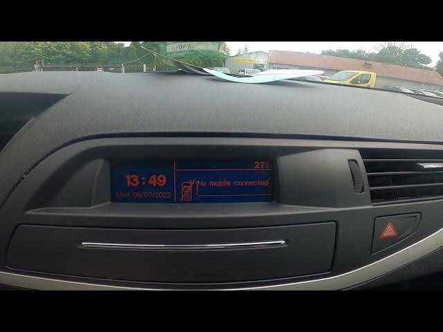 Video thumbnail for How to Change Radio Panel Organization in Citroen C5 III ( 2007 - 2017 )