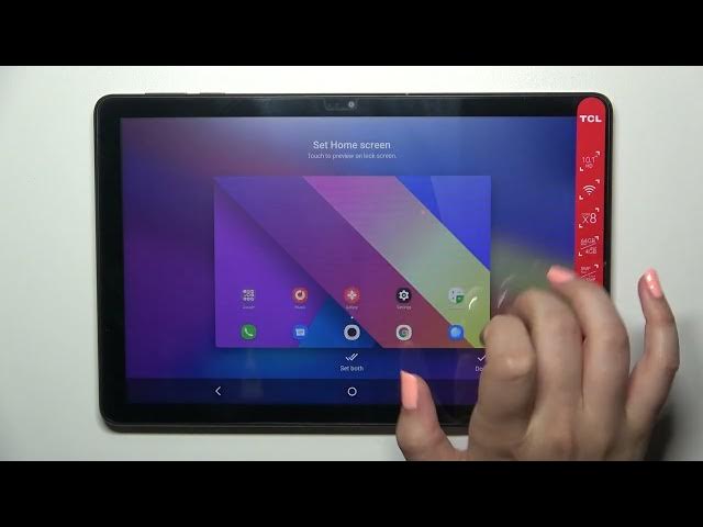Video thumbnail for How to Change Lock Screen Wallpaper in TCL Tab 10 – Set Own Wallpaper