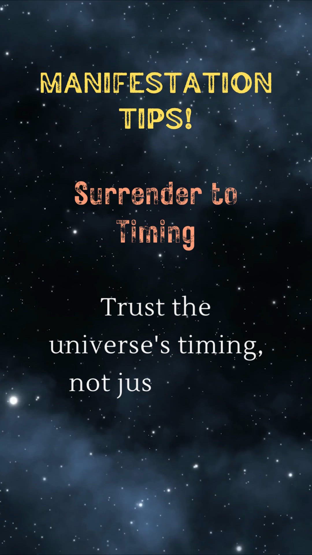 'Video thumbnail for Manifestation Tips!'