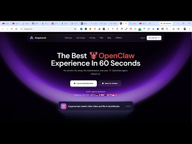 Video thumbnail for This Ampere.sh is INSANE Deploy Your OpenClaw Agent in Seconds and Connect ANY AI Model in Seconds