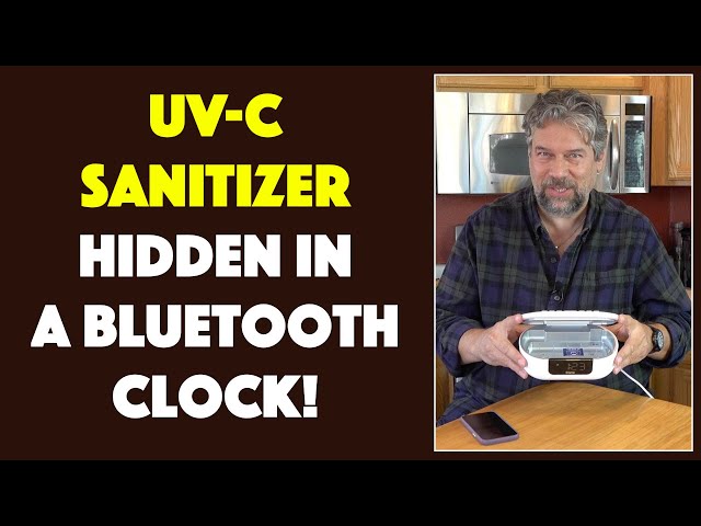 Video thumbnail for iHome UV-C Sanitizer, Clock and Bluetooth Speaker (iUVBT1) --  REVIEW