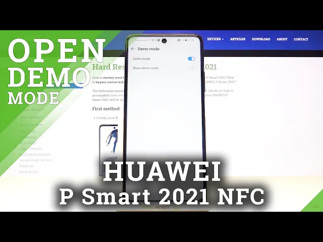 Video thumbnail for Demo Mode in HUAWEI P Smart 2021 NFC – Kiosk / Floor Mode