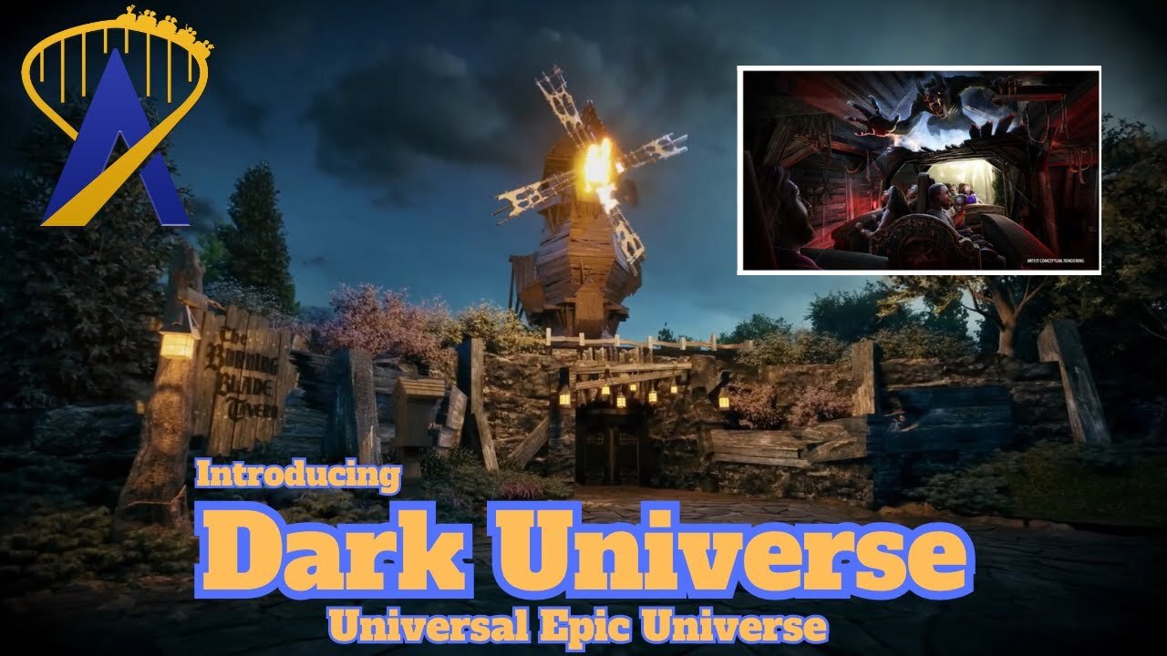 'Video thumbnail for Introducing Dark Universe at Universal Epic Universe'