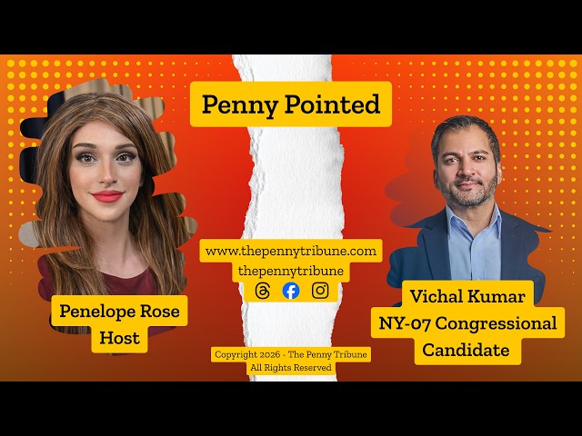 Video thumbnail for Penny Pointed - Vichal Kumar NY-07 Interview