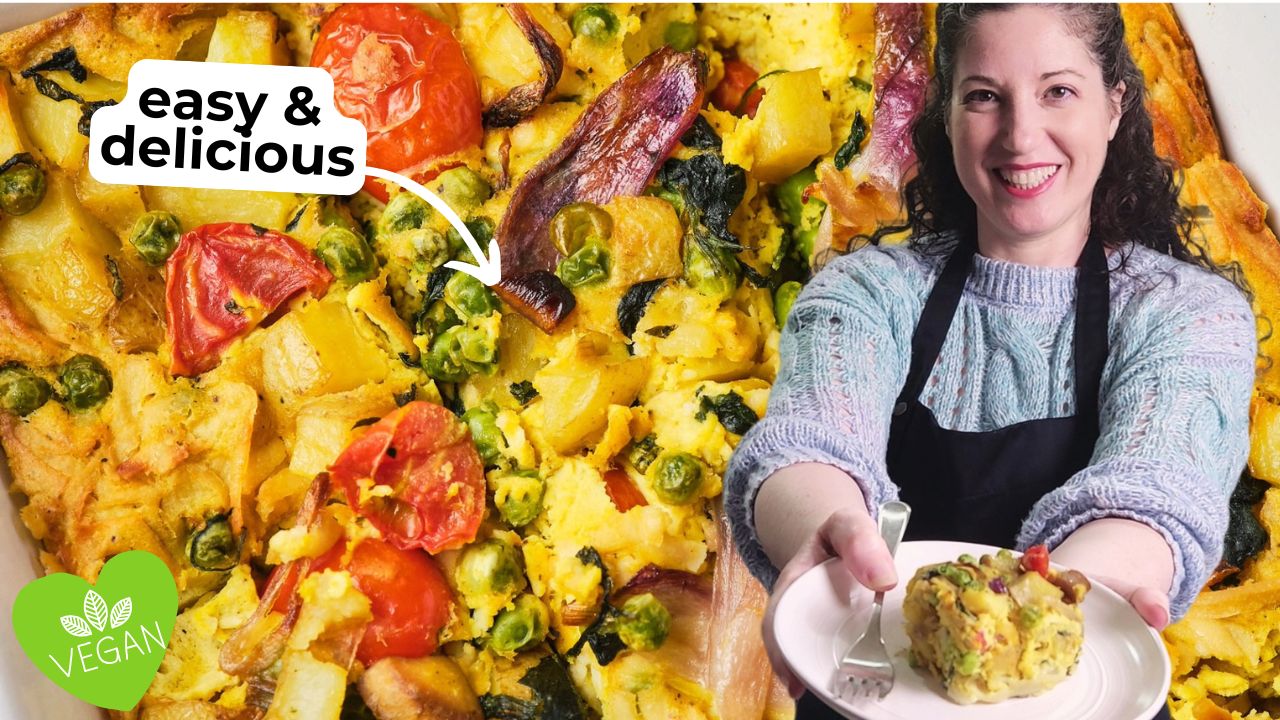 Video thumbnail for Veggie Breakfast Casserole