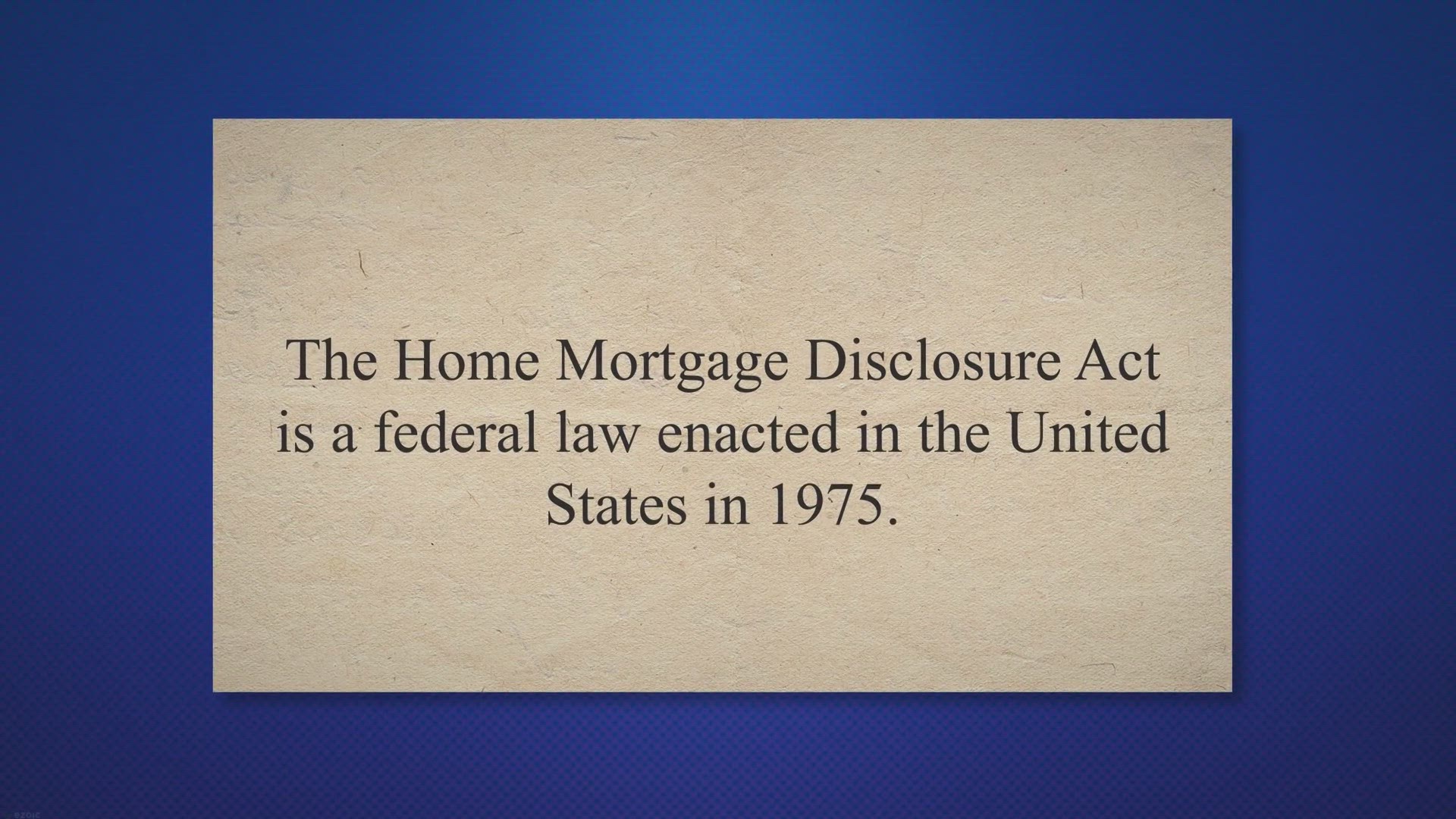 Video thumbnail for HMDA FULL FORM IN BANKING