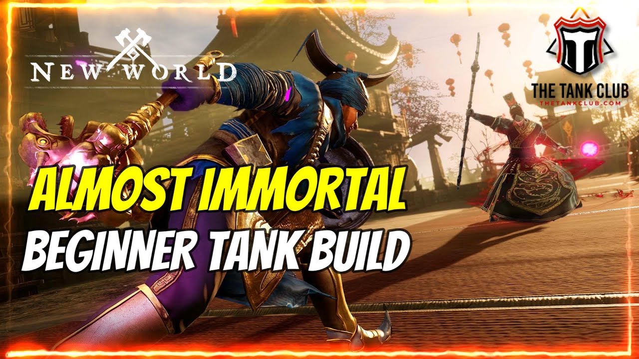'Video thumbnail for Almost Immortal Beginner Tank Build | New World'