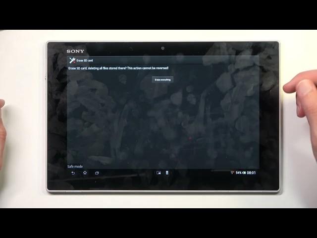 Video thumbnail for How to Format SD Card on Sony Xperia Tablet Z | Remove all Files from SD card on Xperia Tablet Z