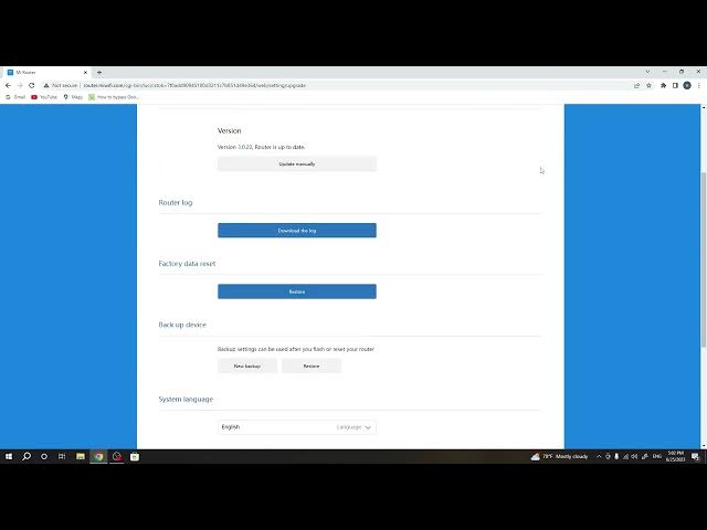 Video thumbnail for Never Lose Your Settings Again! Learn How to Backup on Xiaomi AX3600 WiFi 6 Router!